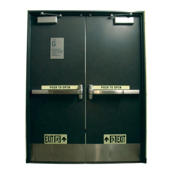 commercial interior exterior exit security fire rated steel door fire resistance door for house